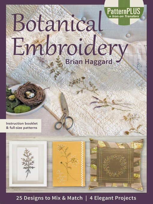 Title details for Botanical Embroidery by Brian Haggard - Wait list